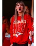 Taylor Swift Kansas City Chiefs Sweatshirt.