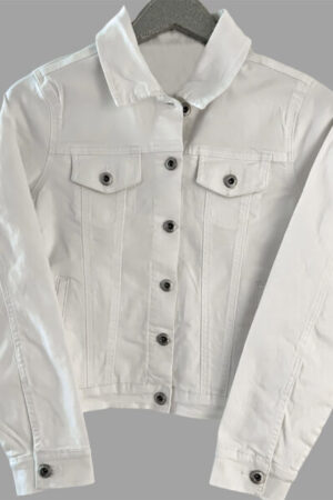 The Eras Tour Swiftie White Denim Jacket