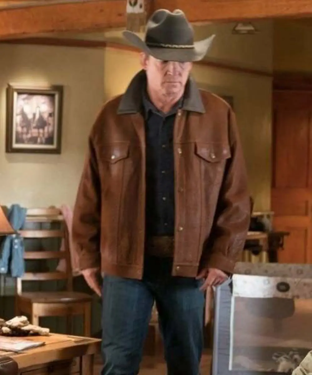 Tim Fleming Tv Series Heartland Chris Potter Brown Leather Jacket Tim Fleming Tv Series Heartland Chris Potter Brown Leather Jacket