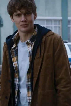 Tv Series Wednesday Hunter Doohan Jacket.