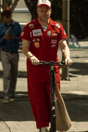 Will Platonic S1 2023 Seth Rogen Red Jumpsuit