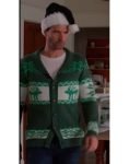 A World Record Christmas 2023 Lucas Bryant Green Sweater.