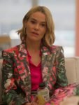 Alice Pieszecki The L Word Generation Q S03 Leisha Hailey Letters Printed Suit