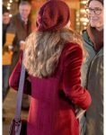 Charlotte Film A Not So Royal Christmas 2023 Brooke D’orsay Coat