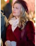 Charlotte Film A Not So Royal Christmas 2023 Brooke D’orsay Long Coat