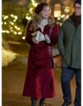 Charlotte Film A Not So Royal Christmas 2023 Brooke D’orsay Red Coat