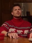 Exams 2023 Robbie Amell Red Sheep Christmas Sweater