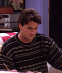Matthew Perry Freinds The One With The Monkey Brown Sweater