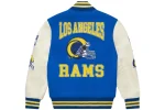 Ovo X Nfl Los Angeles Rams Varsity Jacket.