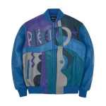 Pelle Pelle Picasso Plush Blue Leather Jacket