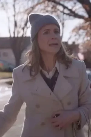 Carol Movie Merry Good Enough 2023 Susan Gallagher Trench Coat
