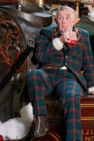 Chuck Film Rescuing Christmas 2023 Patrick Thomas O’brien Plaid Blazer.