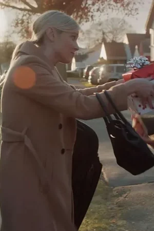 Cynthia Merry Good Enough 2023 Comfort Clinton Wool Trench Coat.