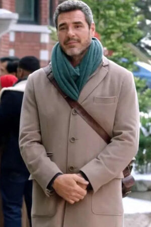 Jack Paxton How To Fall In Love By Christmas 2023 Dan Payne Beige Coat