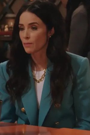 Julia Mariano Tv Series Extended Family 2023 Abigail Spencer Green Blazer.