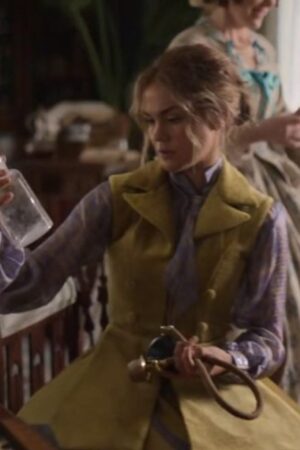 Lady Belle Fox The Artful Dodger 2023 Maia Mitchell Brown Blazer Vest.