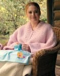 Melinda Monroe Series Virgin River S05 Alexandra Breckenridge V-neck Pink Sweater.