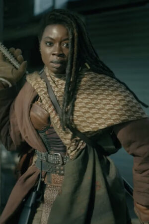 The Walking Dead The Ones Who Live Danai Gurira Brown Coat