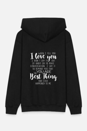 Black Valentines Day Sale Hoodie