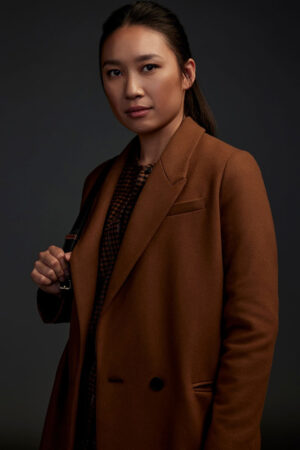Jin Cheng Tv Series 3 Body Problem 2024 Jess Hong Brown Coat