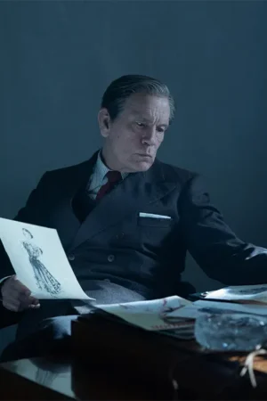 John Malkovich The New Look Tv Series 2024 Lucien Lelong Grey Peacoat