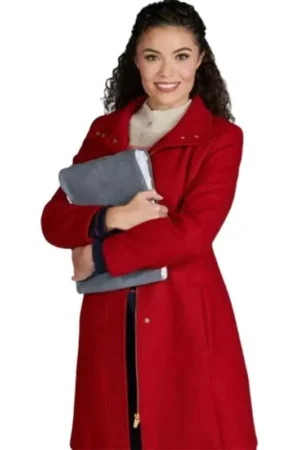 Kathryn Davis Welcome To Valentine 2023 Olivia Lafferty Red Coat.