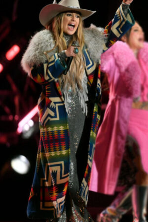 Lainey Wilson New Year’s Eve Live Nashville’s Big Bash Trench Coat