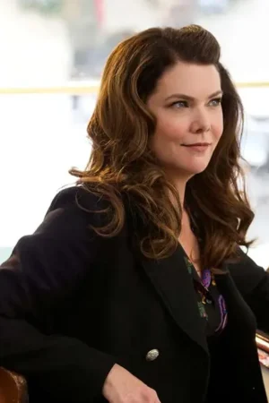 Lauren Graham Tv Series Gilmore Girls Lorelai Gilmore Black Coat