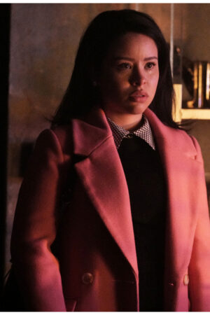 Mariana Adams Foster Tv Series Good Trouble S05 Cierra Ramirez Pink Coat
