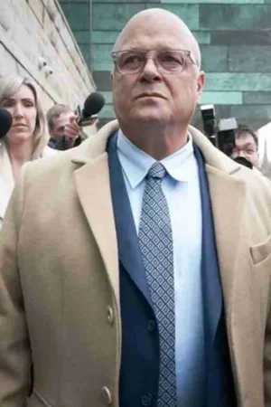Michael Chiklis Accused S01 Scott Harmon Wool Trench Coat