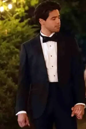 Miguel Tv Series Up Here S01 Carlos Valdes Black Suit