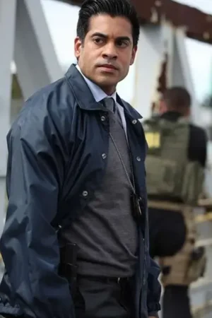 Sachin Bhatt Tv Series The Company You Keep Vikram Singh Blue Jacket