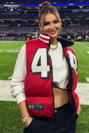 San Francisco 49ers Kristin Juszczyk Vest