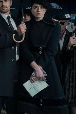 The-Gentlemen-2024-Jasmine-Blackborow-Black-Coat