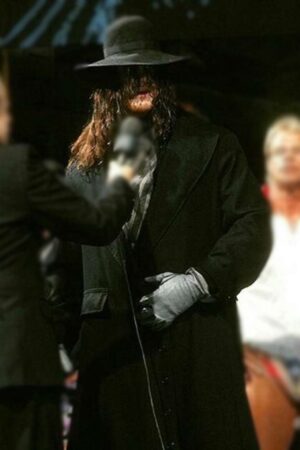 The Undertaker Wwe Survivor Series 93 American Flag Black Trench Coat