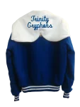 Trinity Ladies' Varsity Letter Jacket.