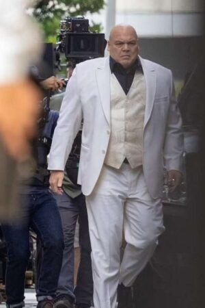 Vincent D'Onofrio TV Series Echo 2024 Kingpin White Suit