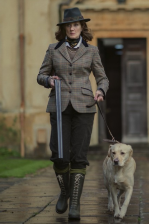 the gentlemen 2024 joely richardson checkered blazer