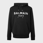 Balmain-Paris-Printed-Logo-Black
