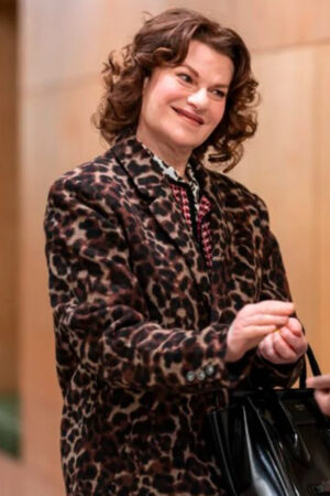 Belinda Tuttle Tv Series So Help Me Todd S02 Sandra Bernhard Leopard Print Coat