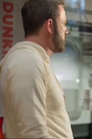 Ben Affleck Grab Me A Glaze White Hoodie