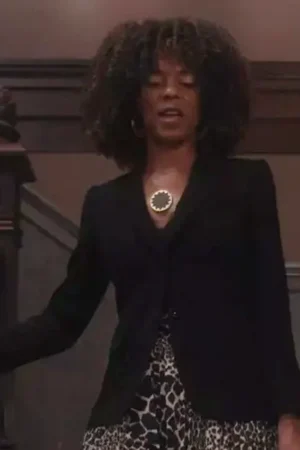 Beverly Crest Tv Series Series So Help Me Todd 2024 Leslie Silva Black Blazer