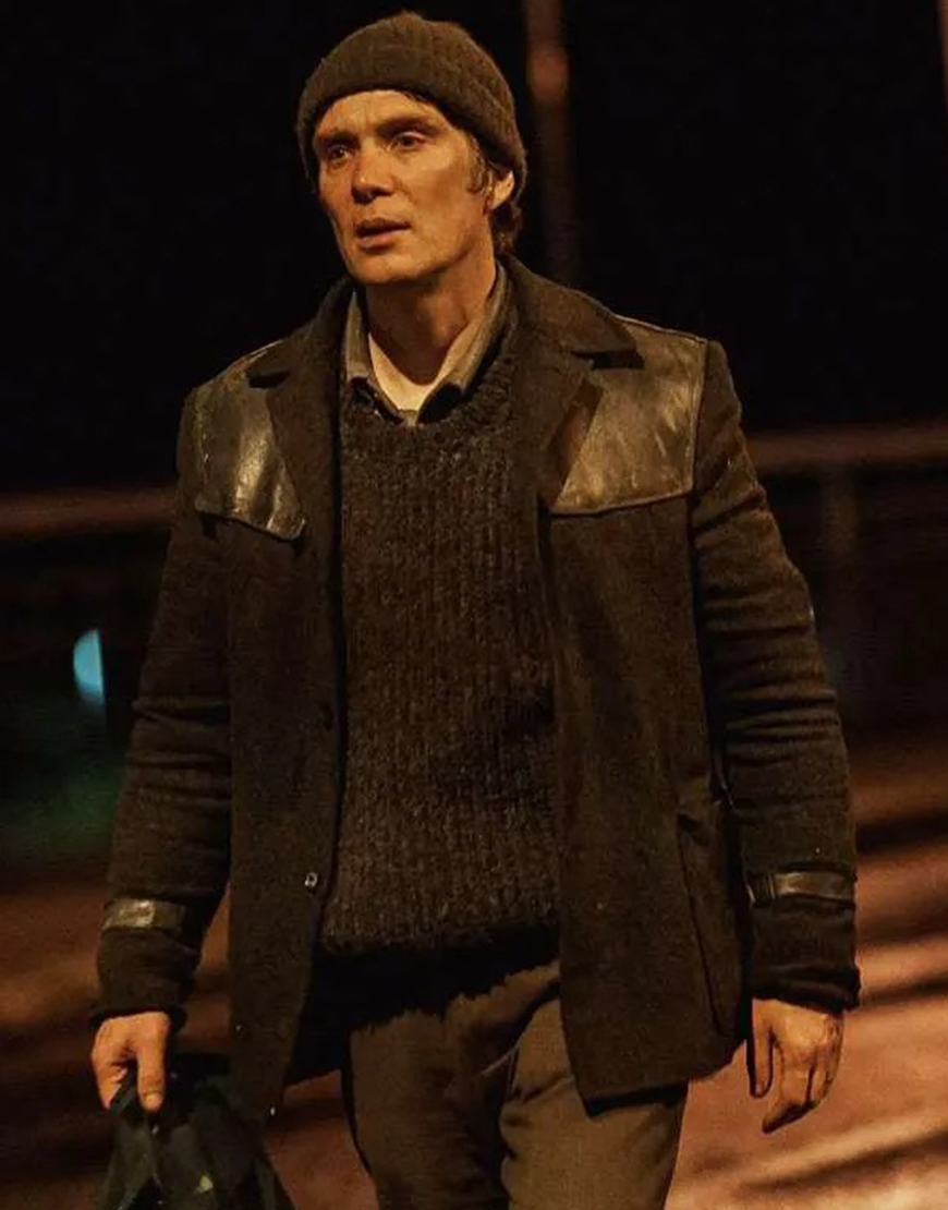 Bill Furlong Film Small Things Like These 2024 Cillian Murphy Black Jacket Bill Furlong Film Small Things Like These 2024 Cillian Murphy Black Jacket