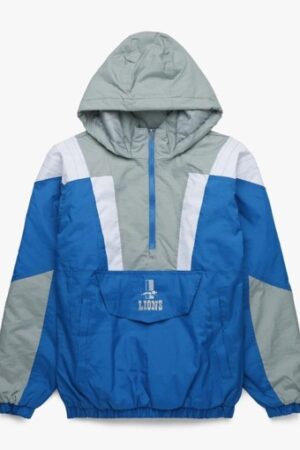 Detroit-Lions-Starter-Half-Zip-H
