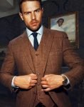Eddie Halstead Tv Series The Gentlemen 2024 Theo James Brown Suit
