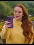 Irish Wish Lindsay Lohan Shoulder Button Sweater