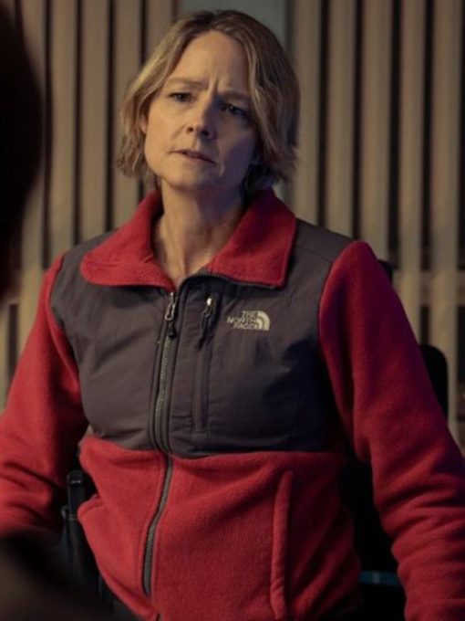 Jodie Foster Tv Series True Detective Season 4 Liz Danvers Red And Black Jacket Jodie Foster Tv Series True Detective Season 4 Liz Danvers Red And Black Jacket