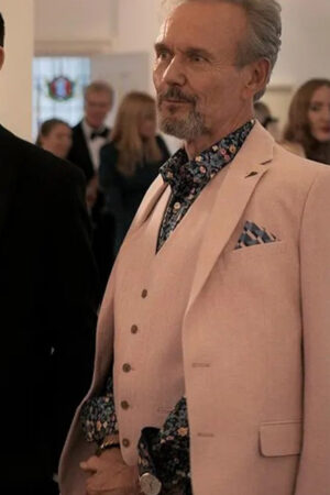 Julian Marx Film Upgraded 2024 Anthony Head Pink Blazer