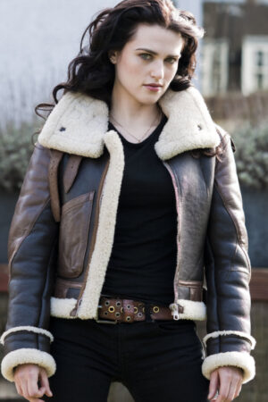 Katie-McGrath-Shearling-Jacket