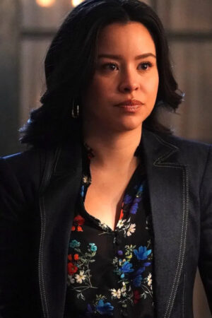 Mariana Adams Foster Tv Series Good Trouble S05 Cierra Ramirez Denim Blazer